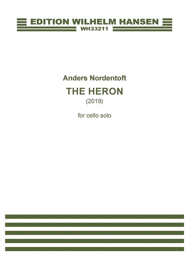 Nordentoft The Heron Cello Solo Sheet Music Songbook