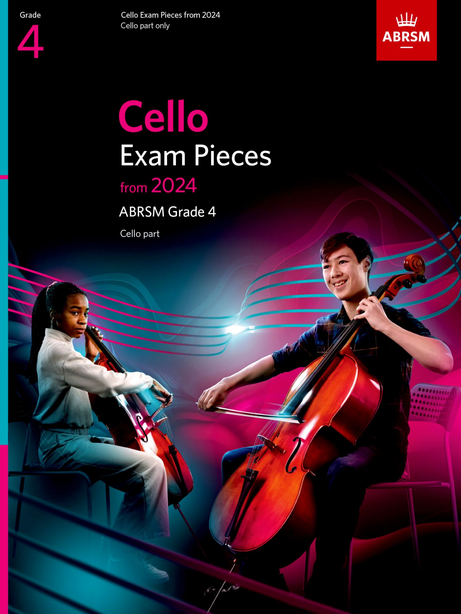 Cello Exam From 2024 Grade 4 Part Abrsm Sheet Music Songbook