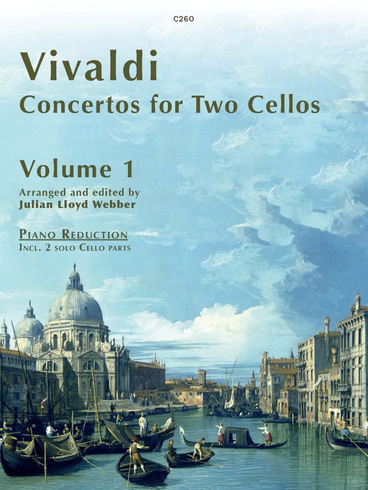 Vivaldi Concertos For Two Cellos Volume 1 Sheet Music Songbook
