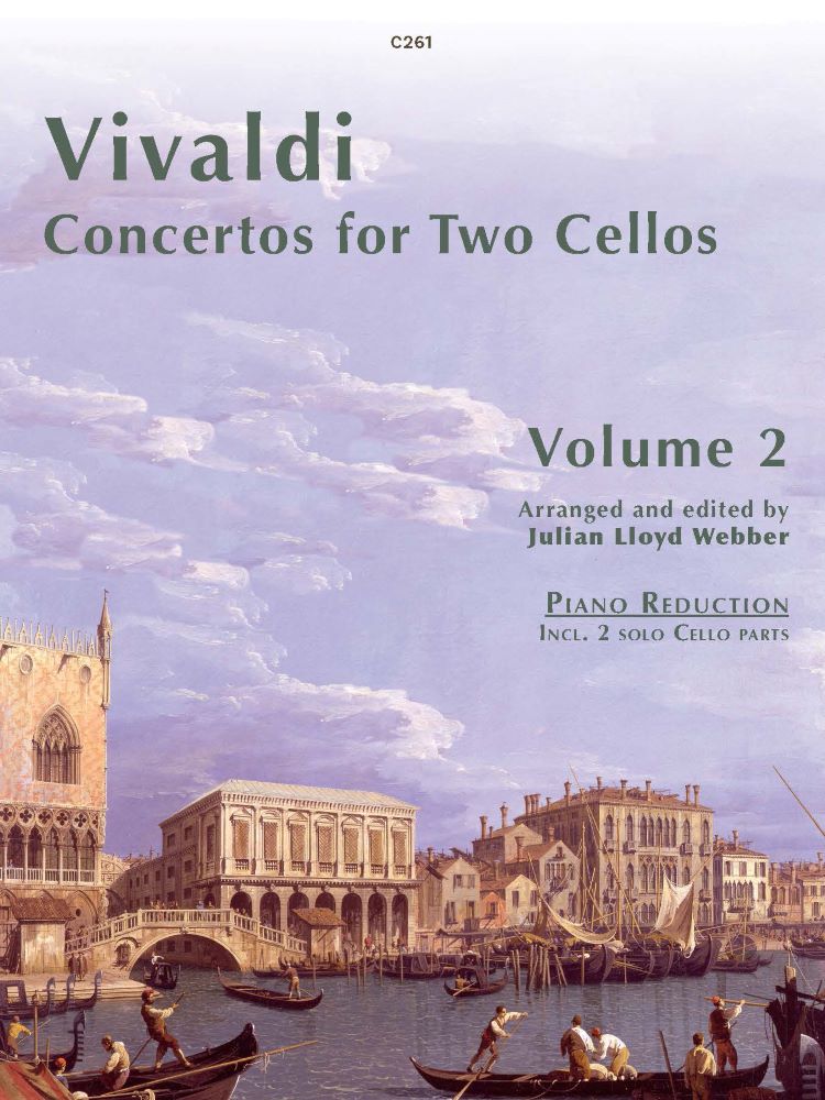 Vivaldi Concertos For Two Cellos Volume 2 Sheet Music Songbook