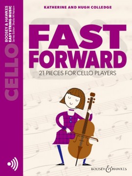 Fast Forward Cello Book & Online Sheet Music Songbook