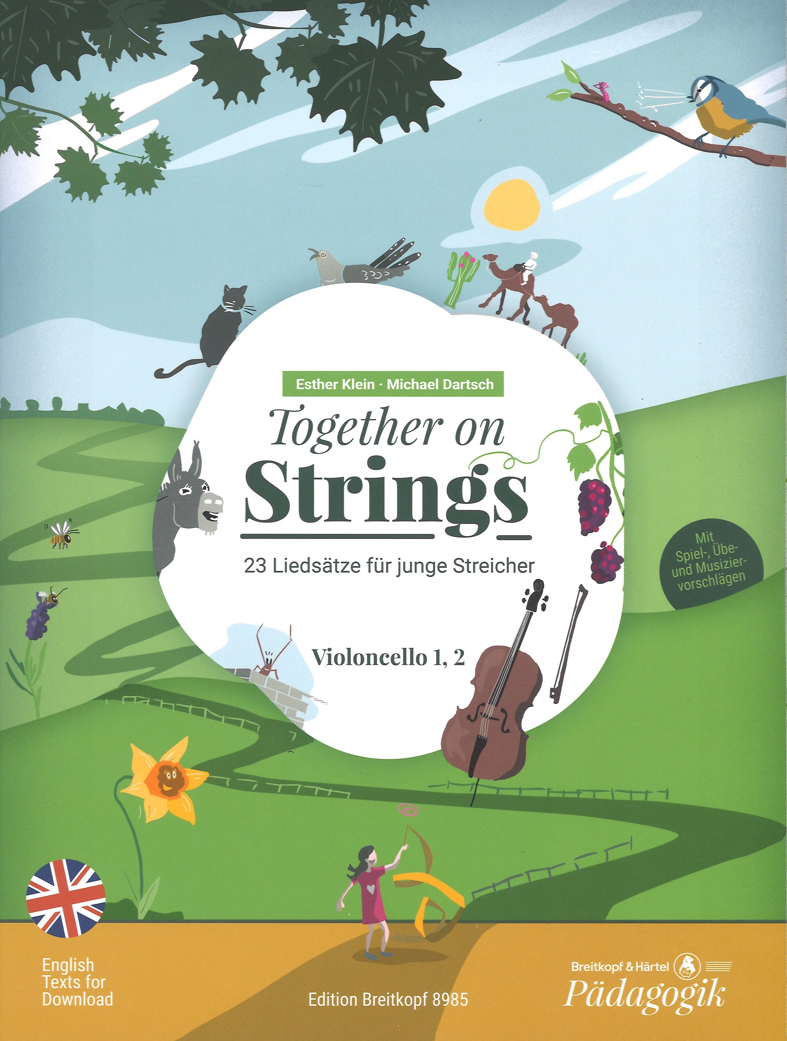Together On Strings Cello 1 & 2 Sheet Music Songbook