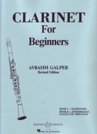 Clarinet For Beginners Book 2 Galper Intermediate Sheet Music Songbook