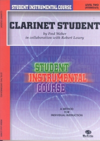 Clarinet Student Level 2 Sheet Music Songbook