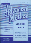 Rubank Advanced Clarinet Method Vol 1 Voxman Sheet Music Songbook