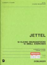 Jettel Ten Small Excercises Clarinet Sheet Music Songbook