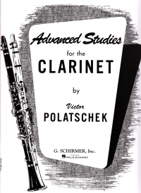 Polatschek Advanced Clarinet Studies Sheet Music Songbook