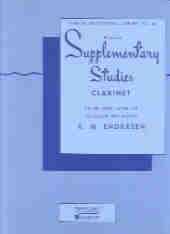 Supplementary Studies Endressen Clarinet Sheet Music Songbook