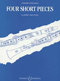 Ferguson Four Short Pieces Clarinet Sheet Music Songbook