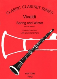 Vivaldi Spring & Winter Weston (bb Clarinet & Pno) Sheet Music Songbook