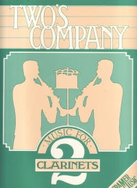 Twos Company Clarinet Duet Sheet Music Songbook