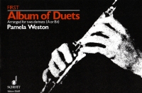 Weston First Album Of Duets A Or Bb Clarinet Sheet Music Songbook