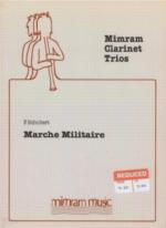 Schubert Marche Militaire Clarinet Trio Sheet Music Songbook