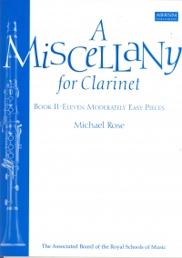 Rose Miscellany For Clarinet Book 2 Sheet Music Songbook