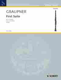 Graupner Suite No 1 (3 Clarinets) Sheet Music Songbook