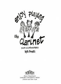 Enjoy Playing The Clarinet Bonetti Piano Accomp Sheet Music Songbook