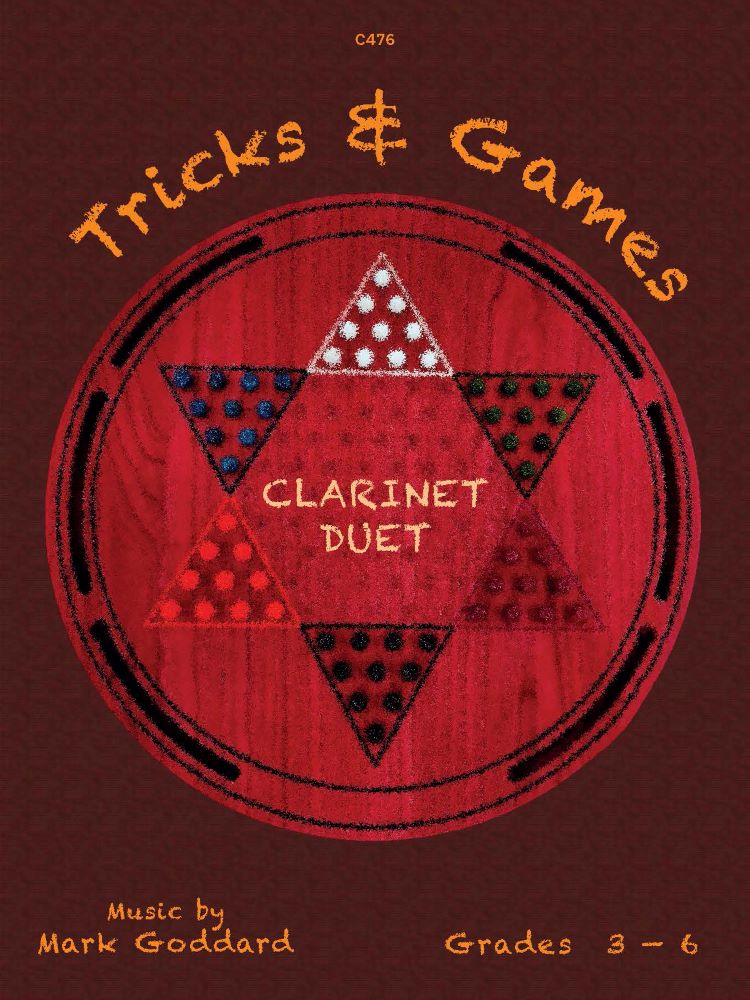Goddard Tricks & Games Clarinet Duet Sheet Music Songbook