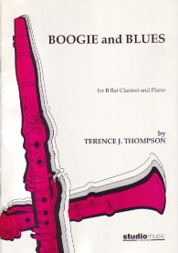 Thompson Boogie & Blues Clarinet Sheet Music Songbook