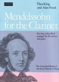 Mendelssohn For The Clarinet King & Frank Sheet Music Songbook