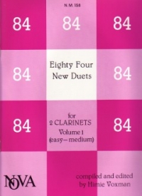 Voxman 84 New Duets Clarinet Sheet Music Songbook