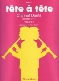 Tete A Tete Vol 1 Rees-davies Clarinet Duets Sheet Music Songbook