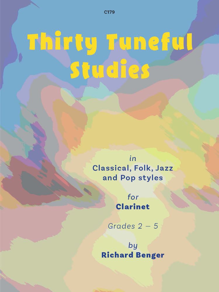 Benger Tuneful Studies 30 Clarinet Sheet Music Songbook