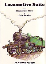 Cowles Locomotive Suite Clarinet Sheet Music Songbook