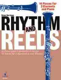 Rhythm & Reeds 14 Pieces Clarinet Duets Harrison Sheet Music Songbook
