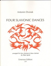 Dvorak Slavonic Dances (4) Arr Spink Sheet Music Songbook