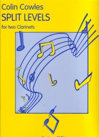 Cowles Split Levels Clarinet Duet Sheet Music Songbook