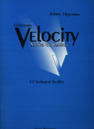 Opperman Elementary Velocity Studies Clarinet Sheet Music Songbook