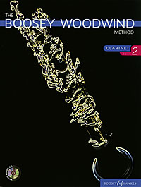 Boosey Woodwind Method Clarinet Book 2 + Cd Sheet Music Songbook