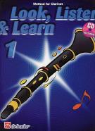 Look Listen & Learn 1 Method For Clarinet Bk & Cd Sheet Music Songbook