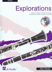 Vizzutti Explorations Clarinet Book & Cd Sheet Music Songbook