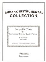 Ensemble Time Clarinets (3 & 4) Whistler/hummel Sheet Music Songbook