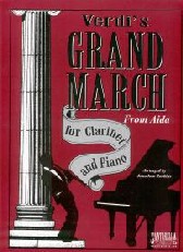 Verdi Grand March (aida) Clarrinet / Pf Sheet Music Songbook