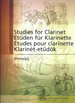 Studies For Clarinet Perenyi Sheet Music Songbook
