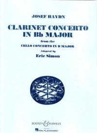 Haydn J Concerto For Cello Clarinet & Piano Sheet Music Songbook