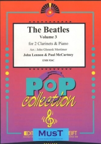 Beatles Vol 3 Mortimer 2 Clarinets & Piano Sheet Music Songbook