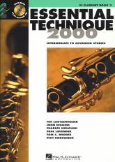 Essential Technique 2000 Book 3 Clarinet + Cd Sheet Music Songbook