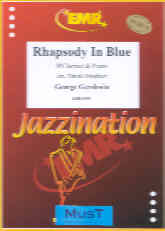 Gershwin Rhapsody In Blue Clarinet & Piano Sheet Music Songbook