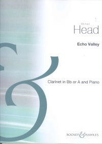 Head Echo Valley For Clarinet & Piano Sheet Music Songbook
