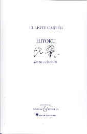 Carter Hiyoku Clarinet Duets Sheet Music Songbook