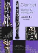 Clarinet Scales & Arpeggios Gr 1-8 Phillips-kerr Sheet Music Songbook