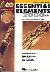 Essential Elements 2000 Book 1 Eb Alto Clarinet Sheet Music Songbook