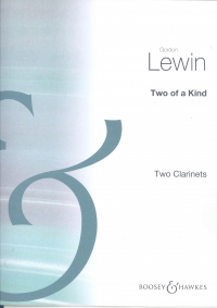 Lewin Two Of A Kind Clarinet Duets Sheet Music Songbook