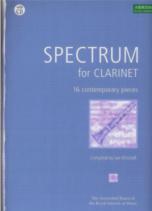 Spectrum Clarinet Mitchell Book & Cd Sheet Music Songbook
