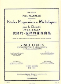 Jeanjean 20 Etudes Progressive Et Melodiques Vol 1 Sheet Music Songbook