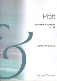 Pratt Souvenir Dispahan Clarinet & Piano Sheet Music Songbook