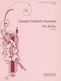 Hummel Trio 3 Clarinets Sheet Music Songbook